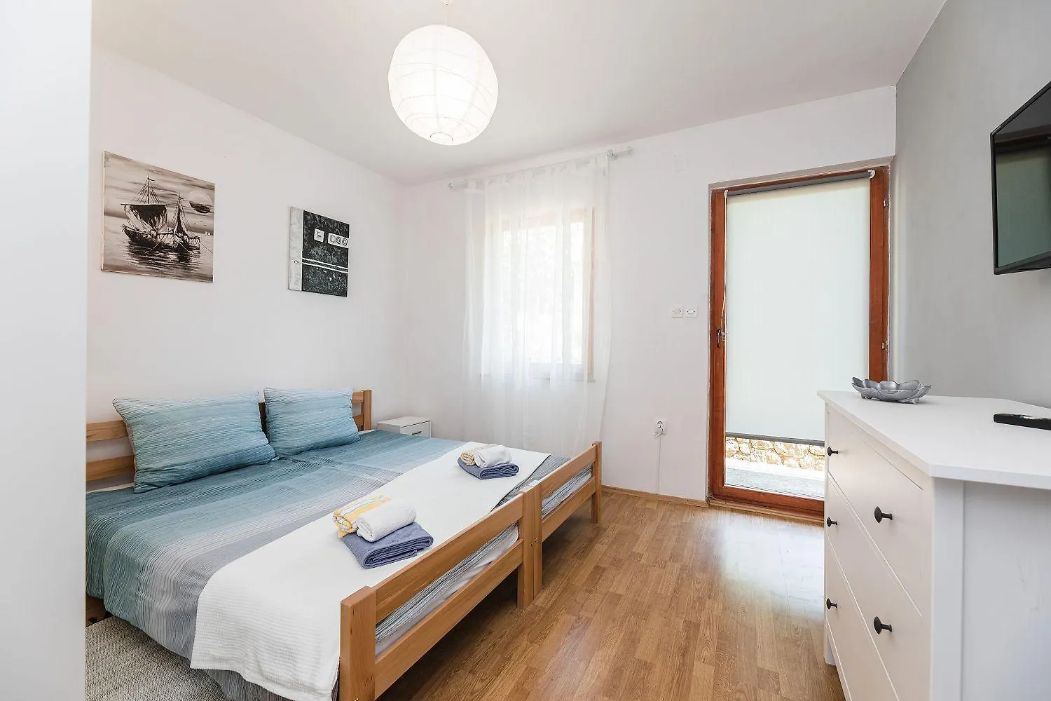Reizendes Apartment Mit Meerblick, Privater Terrasse, Sonnenschutz, Waschmaschine Crikvenica Croatia