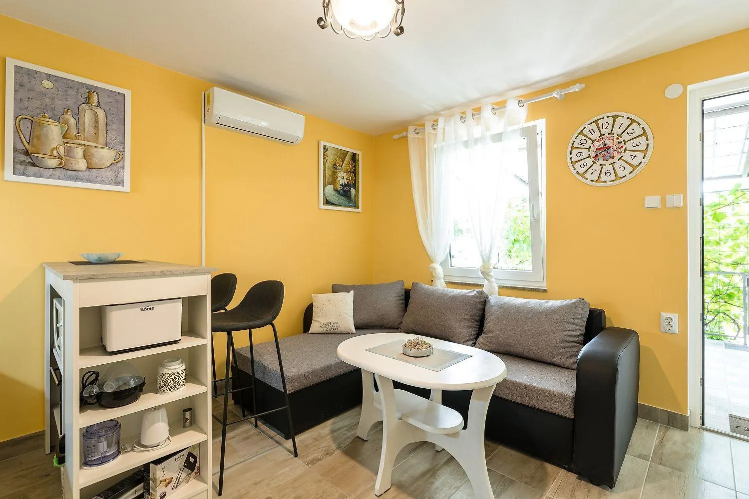 Reizendes Apartment Mit Meerblick, Privater Terrasse, Sonnenschutz, Waschmaschine Crikvenica Croatia
